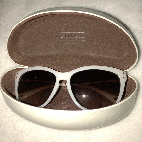 Coach Accessories - Authentic Coach White/Cream Sunnies NWOT